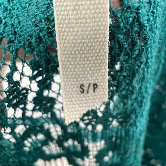 Free People Intimately Peek A Boo Lace Cap Sleeve Overlay Midi Sheath Slip Dress - Picture 12 of 15